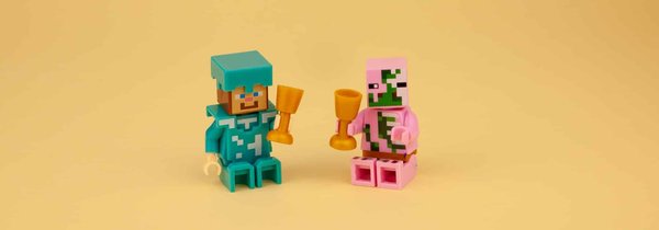 Peluche Minecraft : le doudou qui fait craquer le cœur des petits et grands